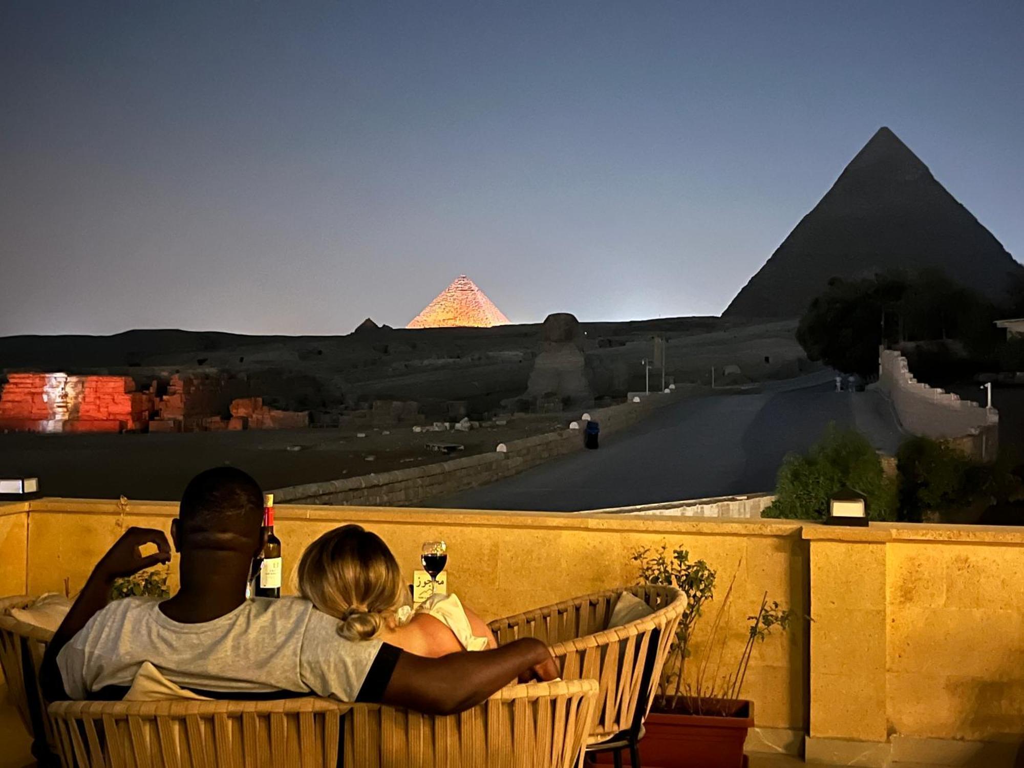 The Gate Hotel Front Pyramids & Sphinx View Kafret el-Gabal Esterno foto