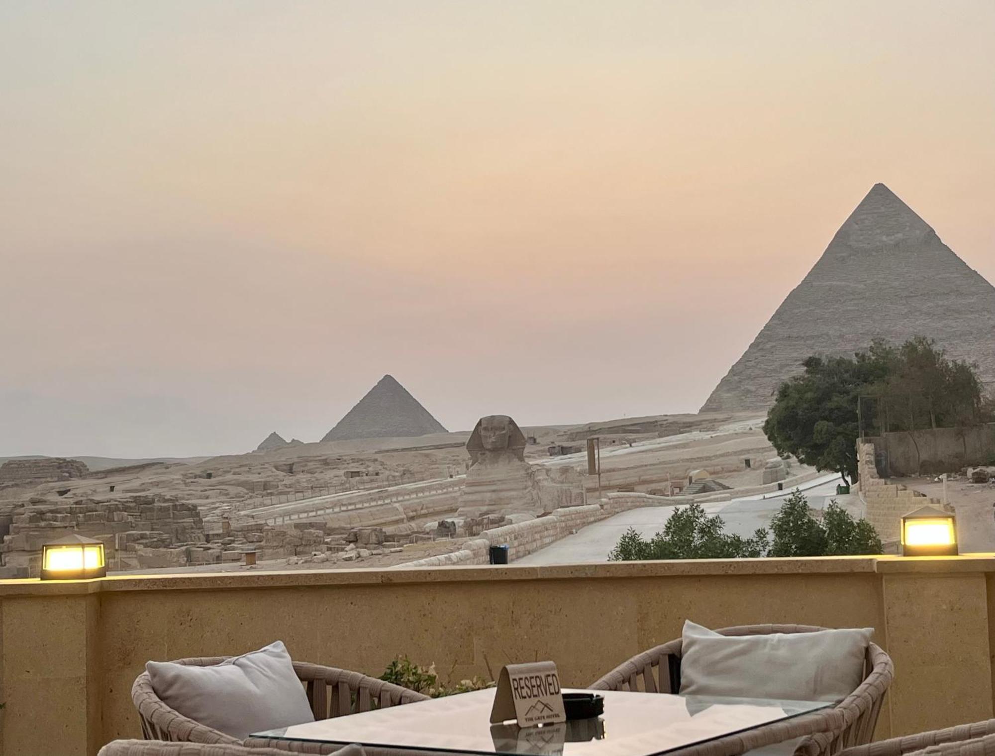 The Gate Hotel Front Pyramids & Sphinx View Kafret el-Gabal Esterno foto