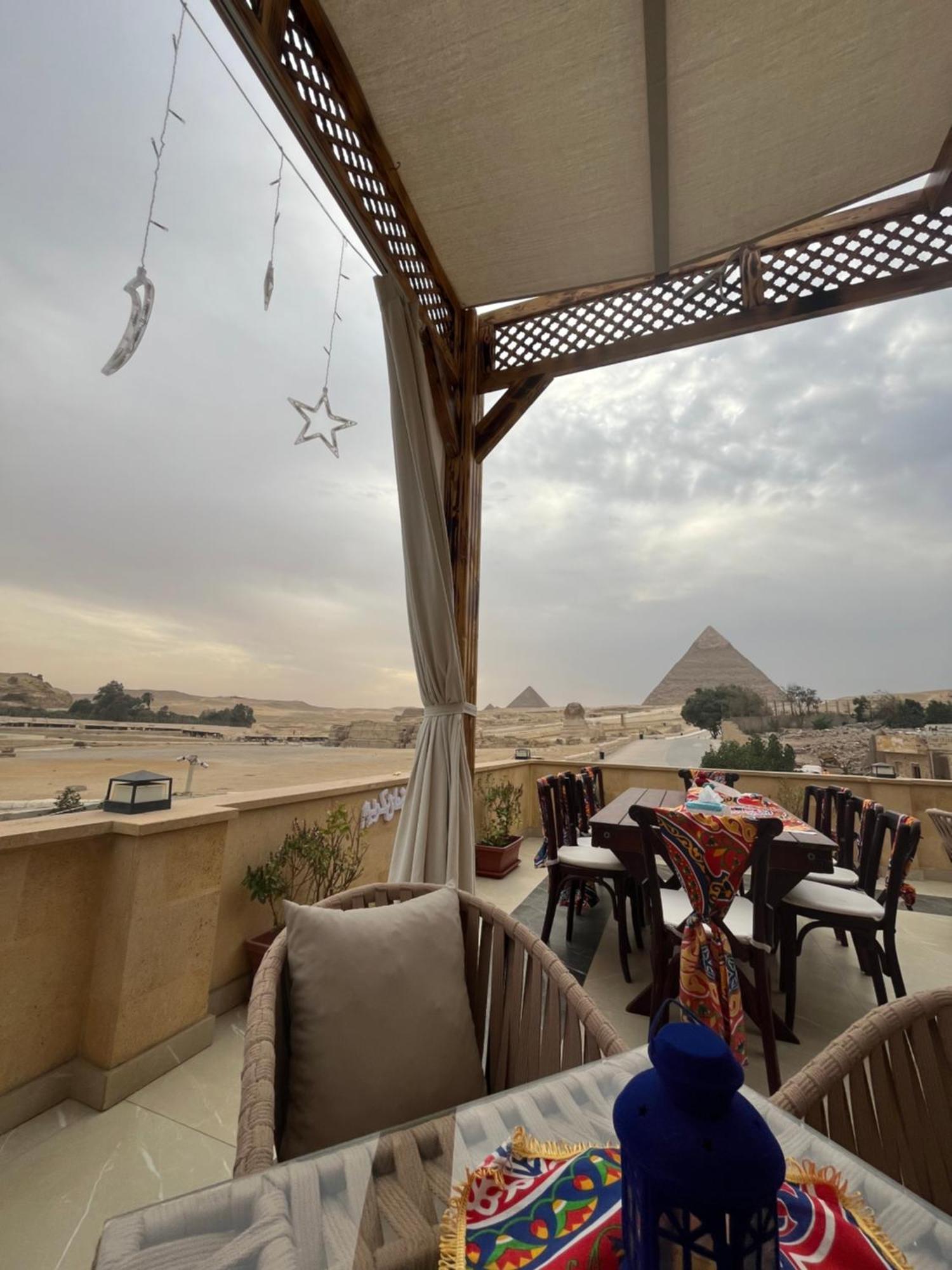 The Gate Hotel Front Pyramids & Sphinx View Kafret el-Gabal Esterno foto