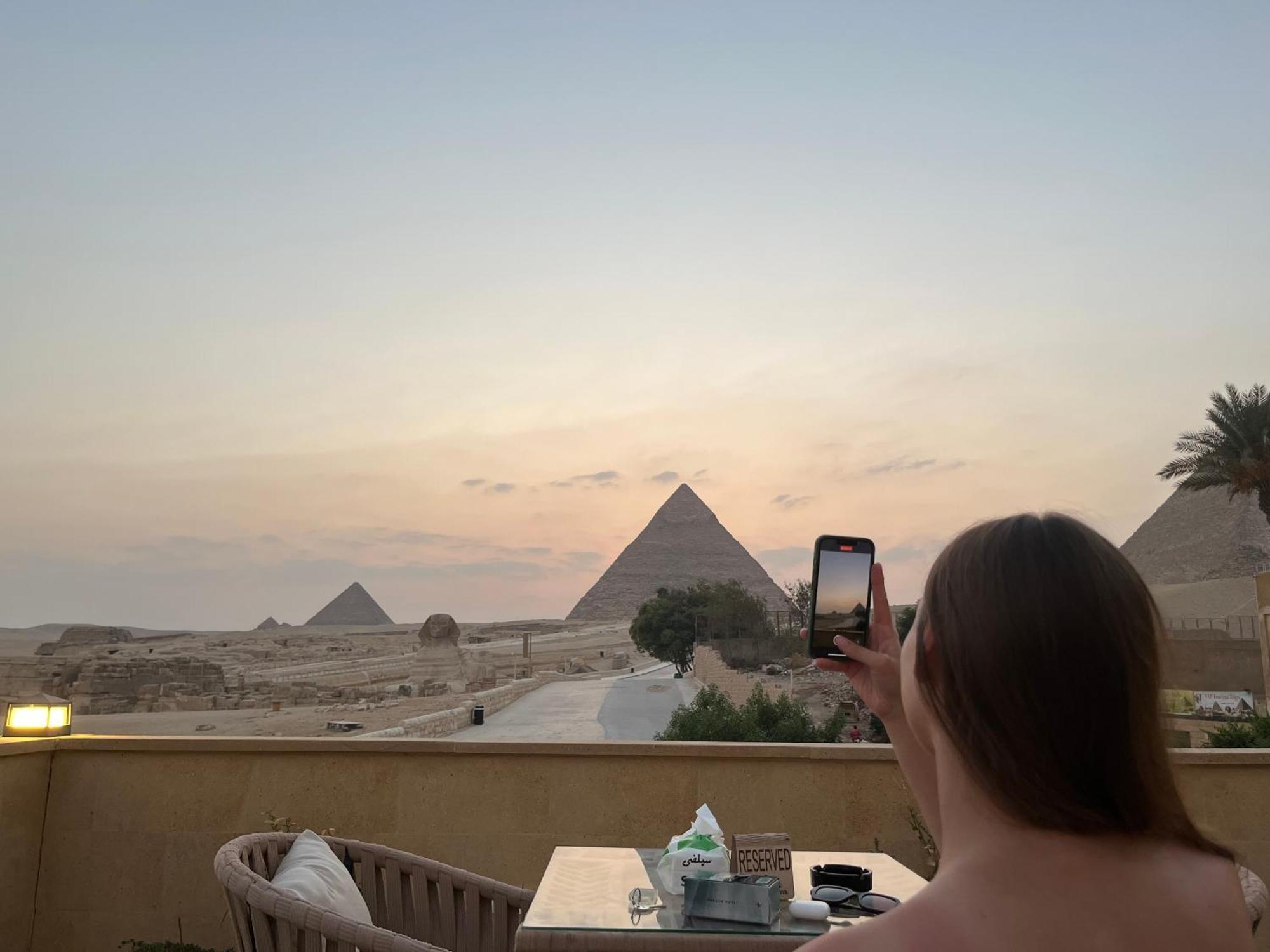 The Gate Hotel Front Pyramids & Sphinx View Kafret el-Gabal Esterno foto