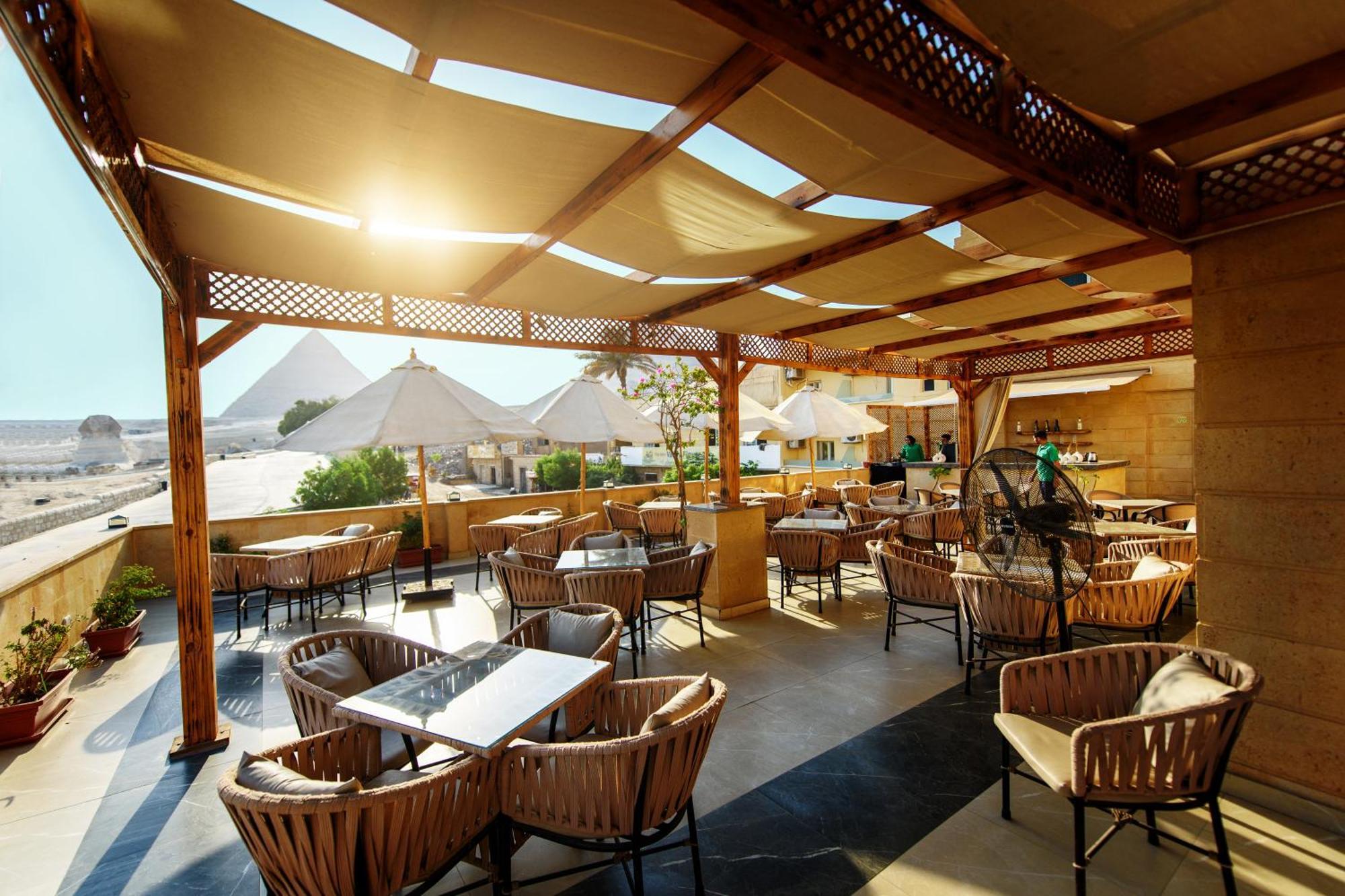 The Gate Hotel Front Pyramids & Sphinx View Kafret el-Gabal Esterno foto