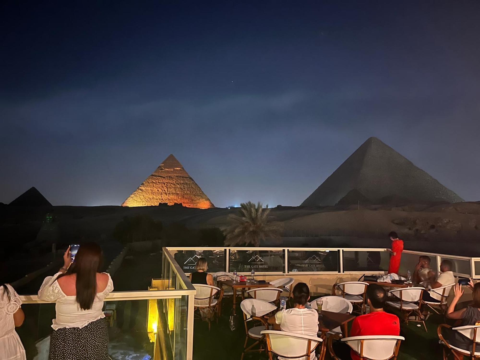 The Gate Hotel Front Pyramids & Sphinx View Kafret el-Gabal Esterno foto