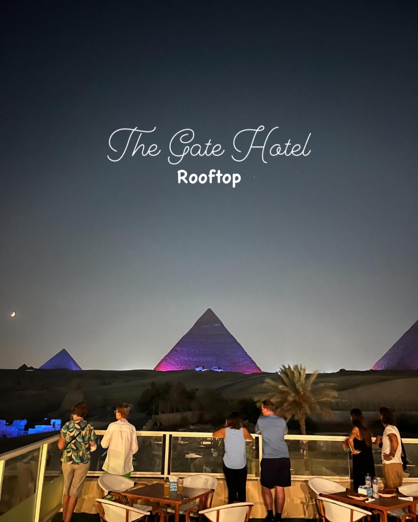 The Gate Hotel Front Pyramids & Sphinx View Kafret el-Gabal Esterno foto