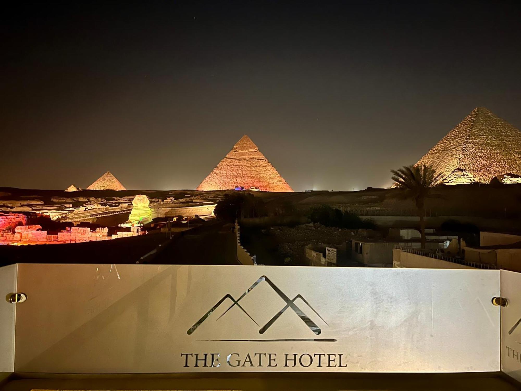 The Gate Hotel Front Pyramids & Sphinx View Kafret el-Gabal Esterno foto