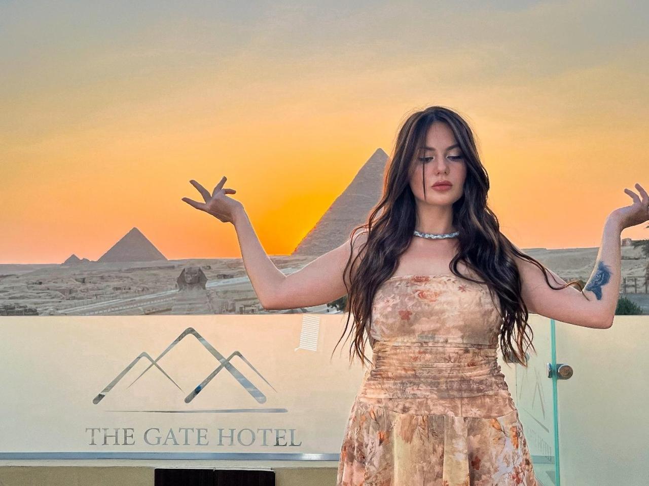 The Gate Hotel Front Pyramids & Sphinx View Kafret el-Gabal Esterno foto