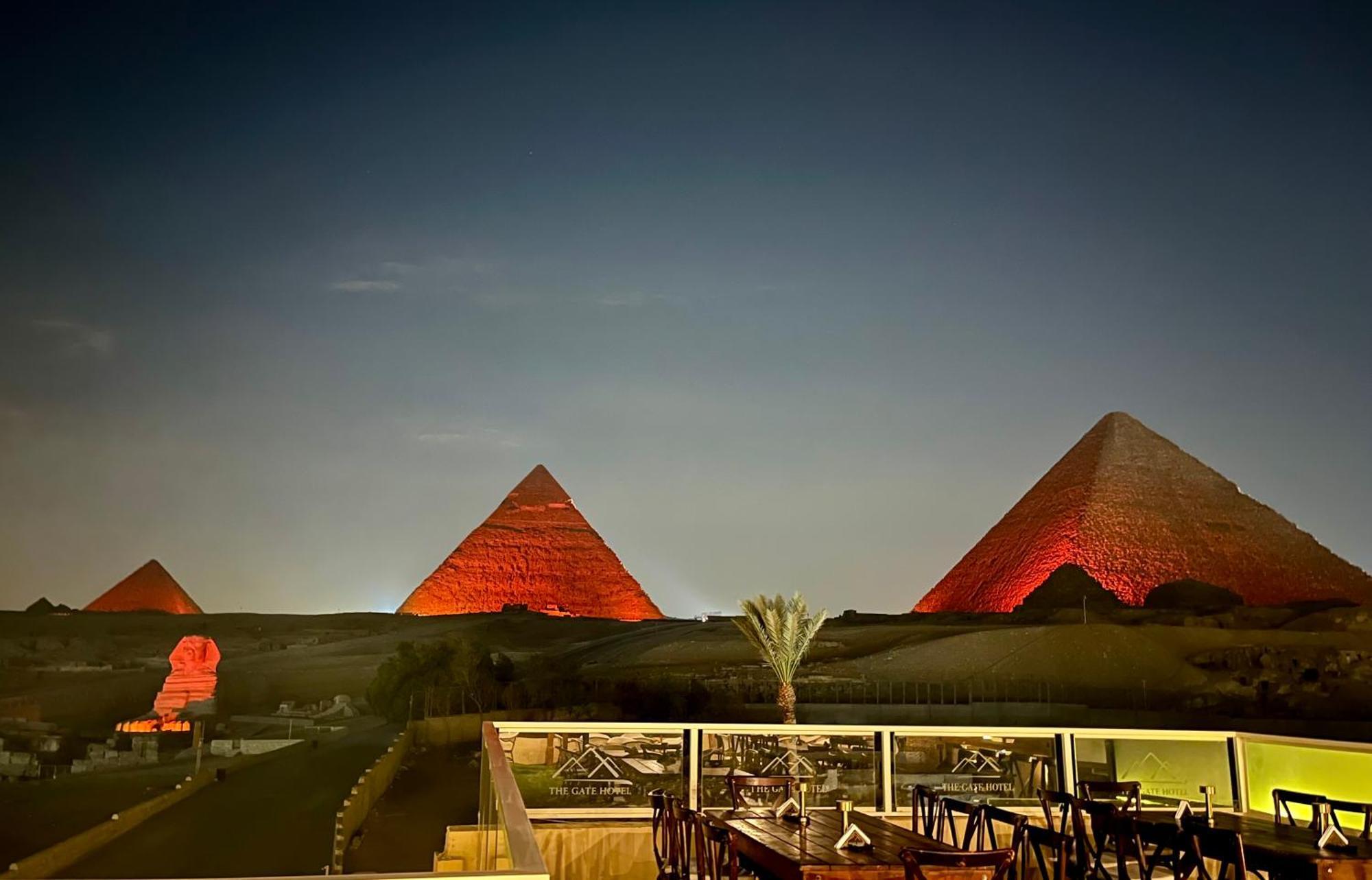 The Gate Hotel Front Pyramids & Sphinx View Kafret el-Gabal Esterno foto