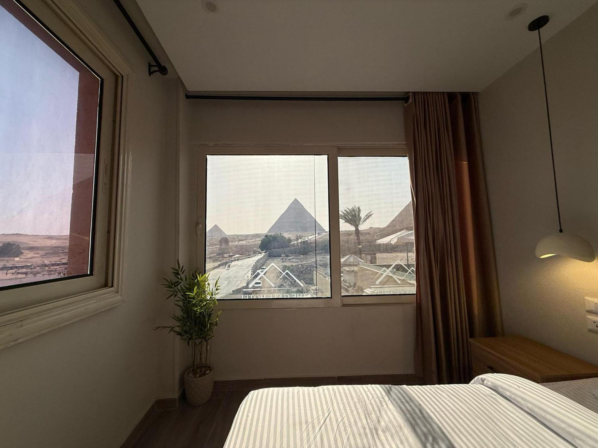The Gate Hotel Front Pyramids & Sphinx View Kafret el-Gabal Esterno foto